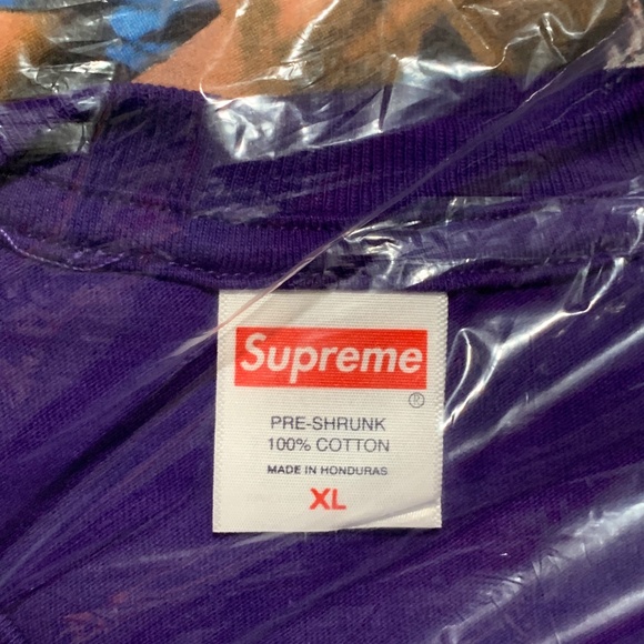 Supreme Max B T-Shirt Purple Size XL - Picture 6 of 7